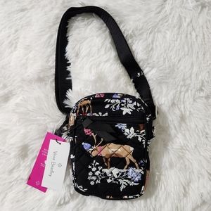 Vera Bradley Merry Mischief Pattern RFID Small Convertible Crossbody